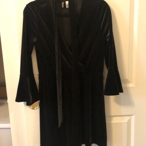 Vintage Black velvet dress